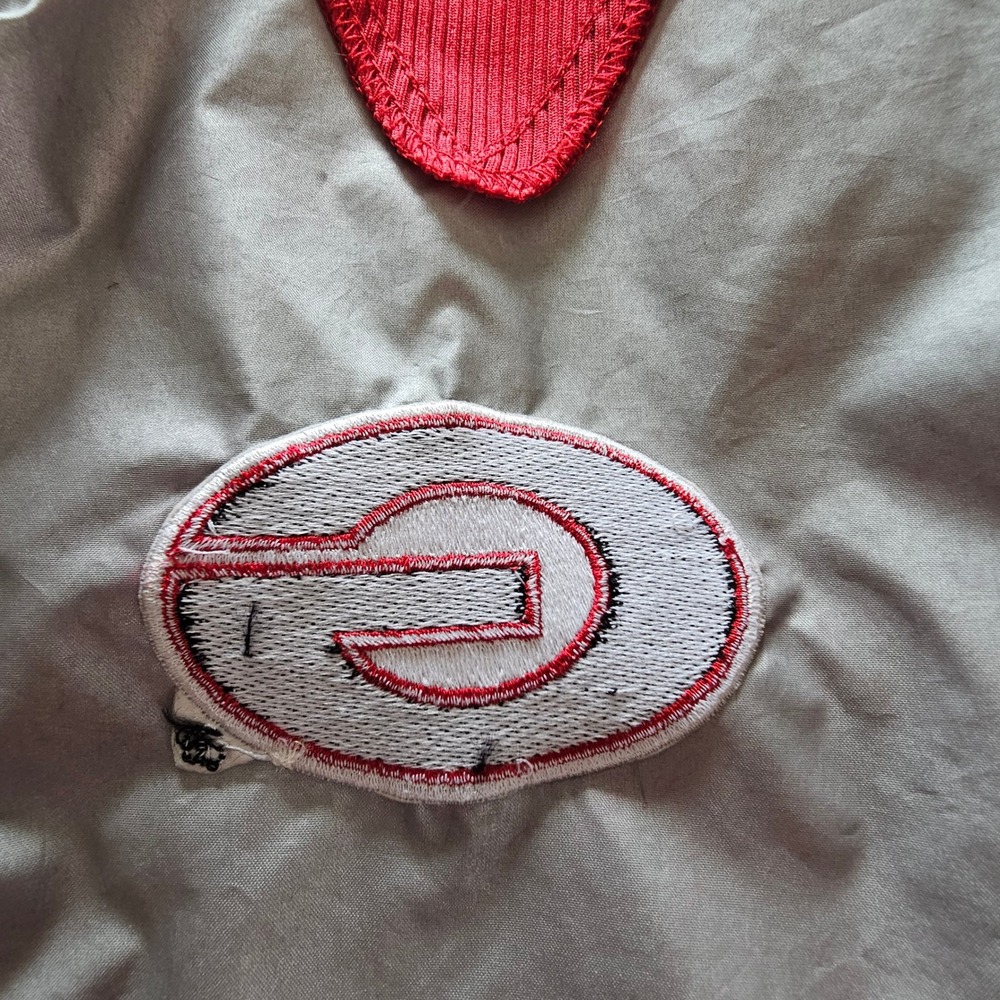 Nike Georgia Bulldogs‎ NCAA Pullover Jacket Windbreaker Red Men's XL - Picture 9 of 9